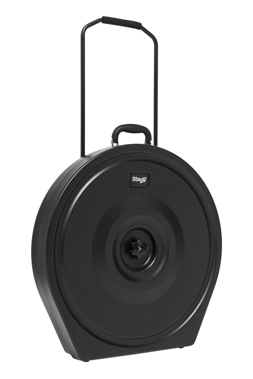 Étui rigide de 22 pouces pour cymbales, avec roulettes et poignée télescopique