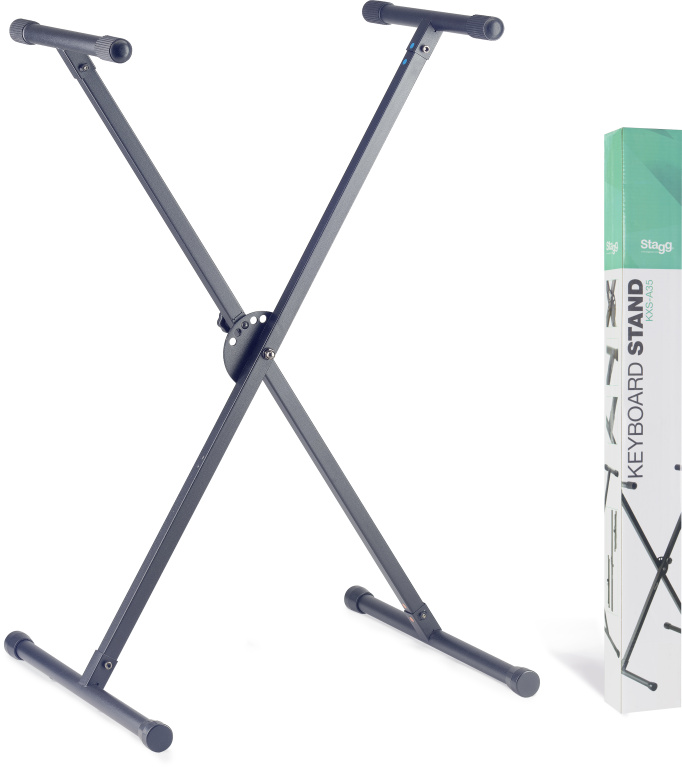 Support en X pour clavier