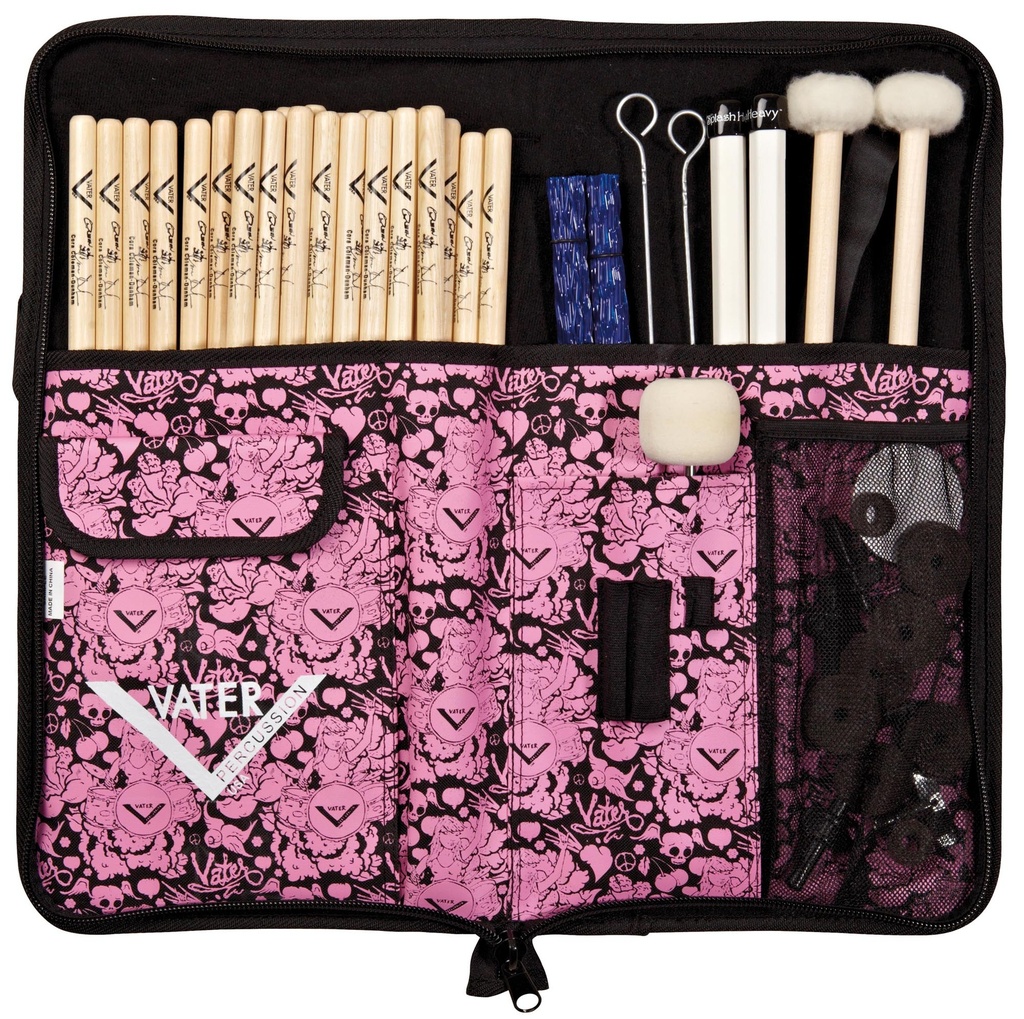 HOUSSE BAGUETTES VATER NOIR ROSE