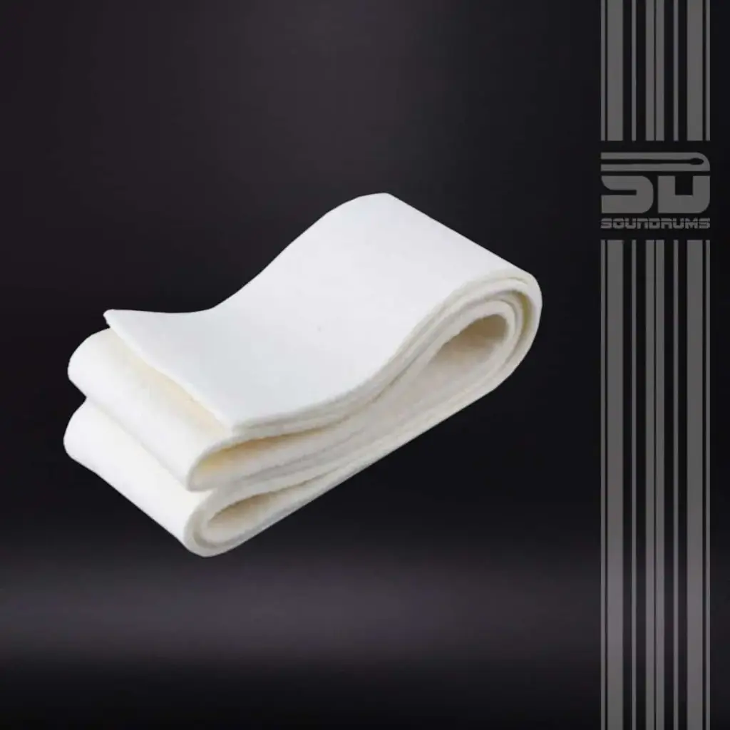 Bande de FEUTRE sourdine grosse-caisse