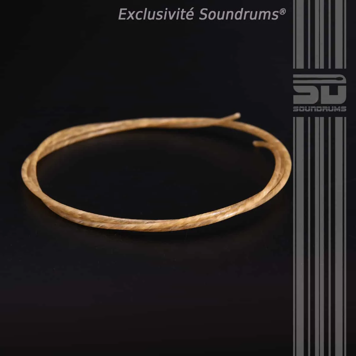 Timbre BOYAU naturel – Fin à moyen – Longueur 1,10 m Soundrums