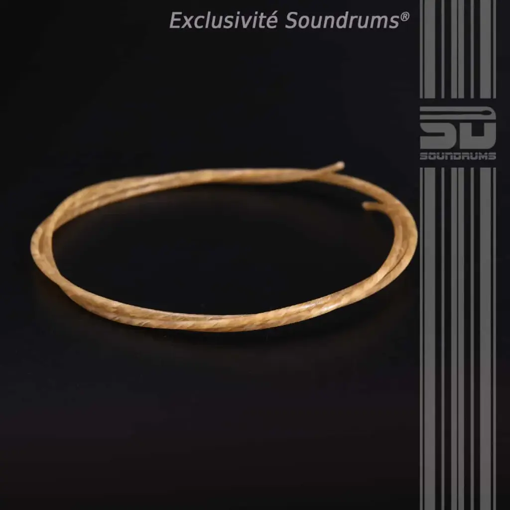 Timbre BOYAU naturel - Gros - Longueur 1,10 m Soundrums
