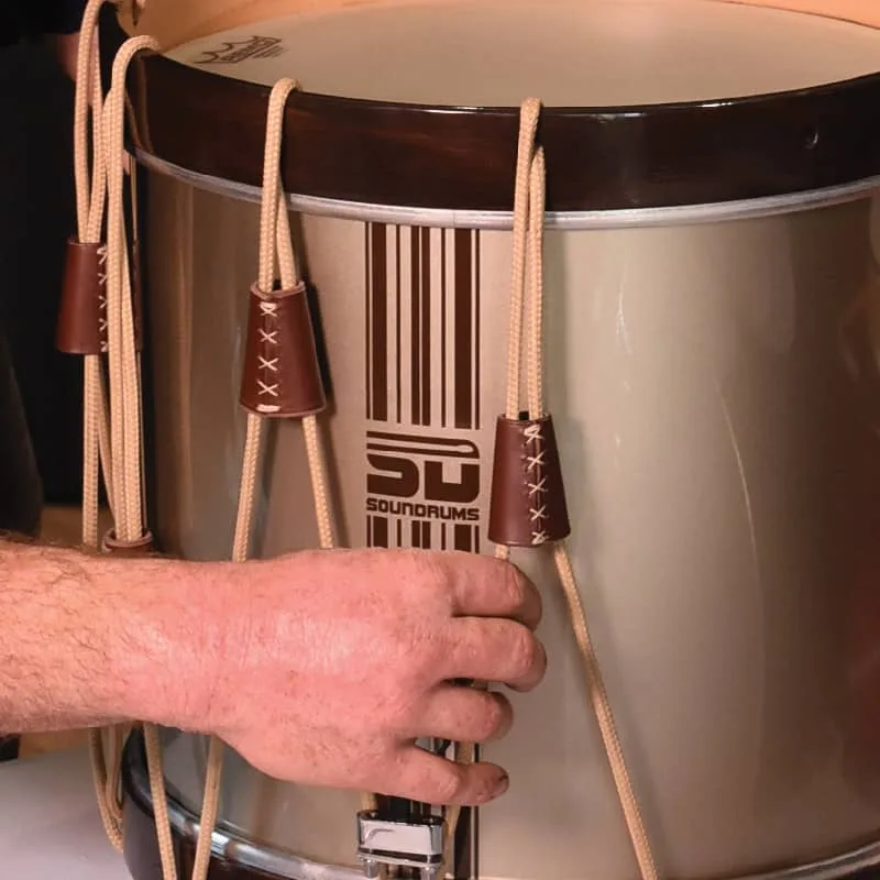 Changement des tirants - Tambour à corde