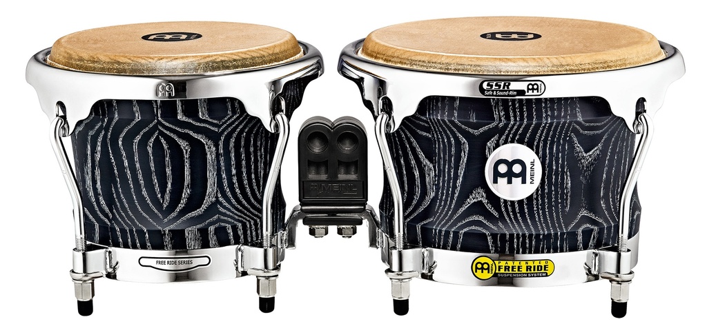 BONGOS MEINL WOODCRAFT 7/8.5" NOIR MAT