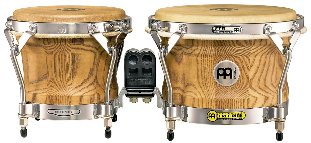 BONGOS MEINL WOODCRAFT 7/9" FRENE ZEBRE