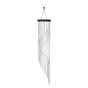 CHIMES SONIC ENERGY SPIRAL 29", ARGENT