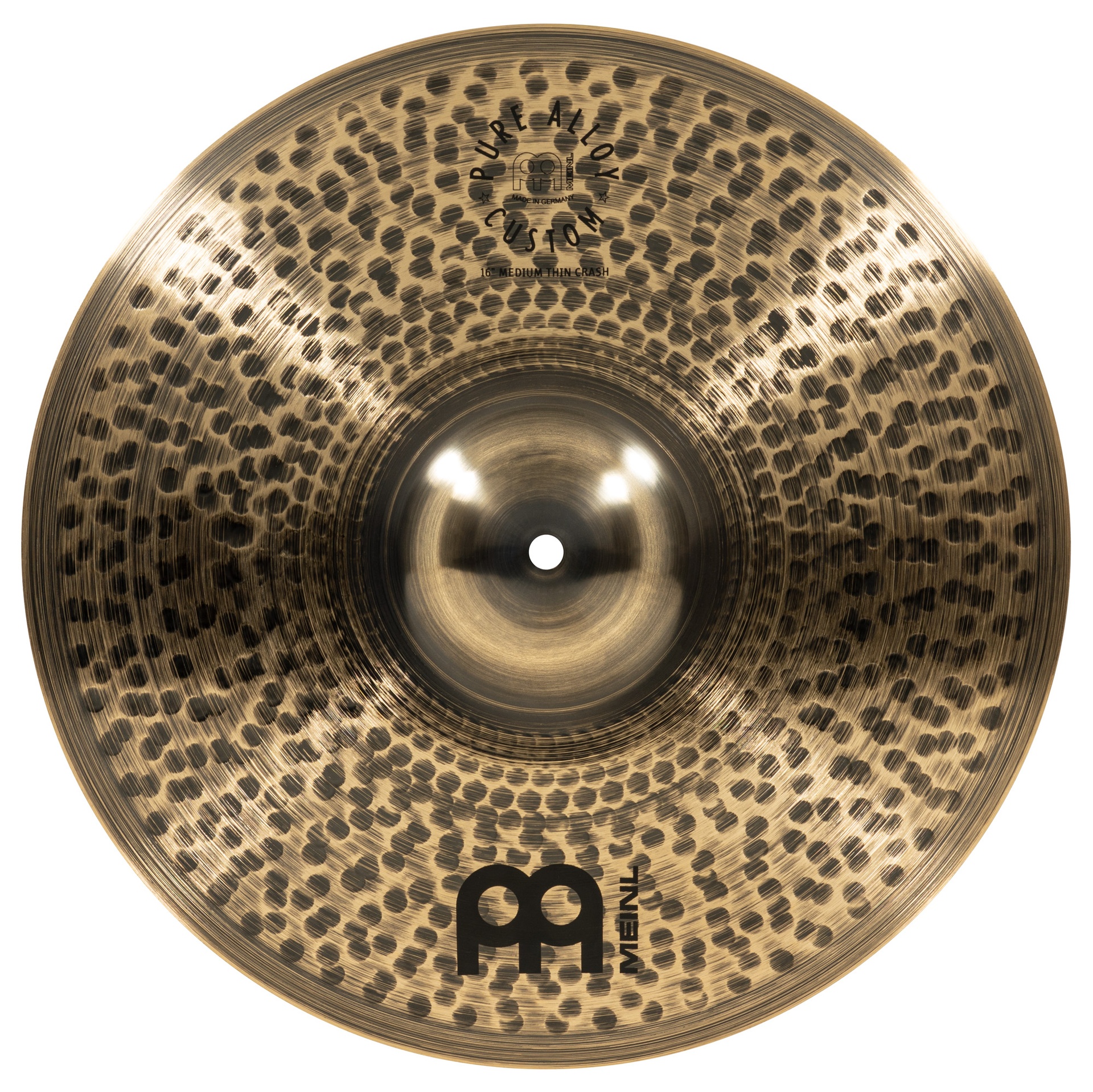 CRASH MEINL PURE ALLOY CUSTOM 16" MED.T