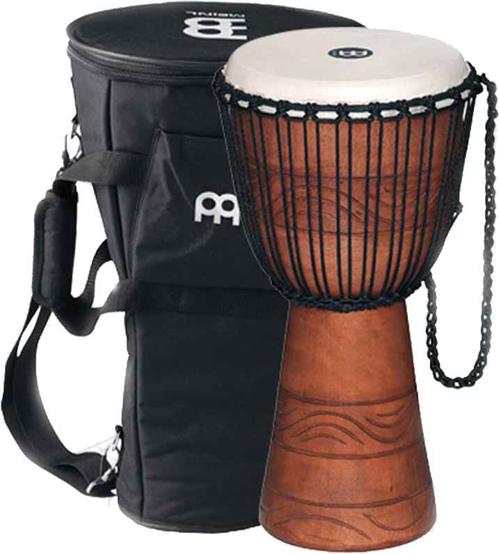 DJEMBE AFRICAIN 10" MEINL AVEC HOUSSE