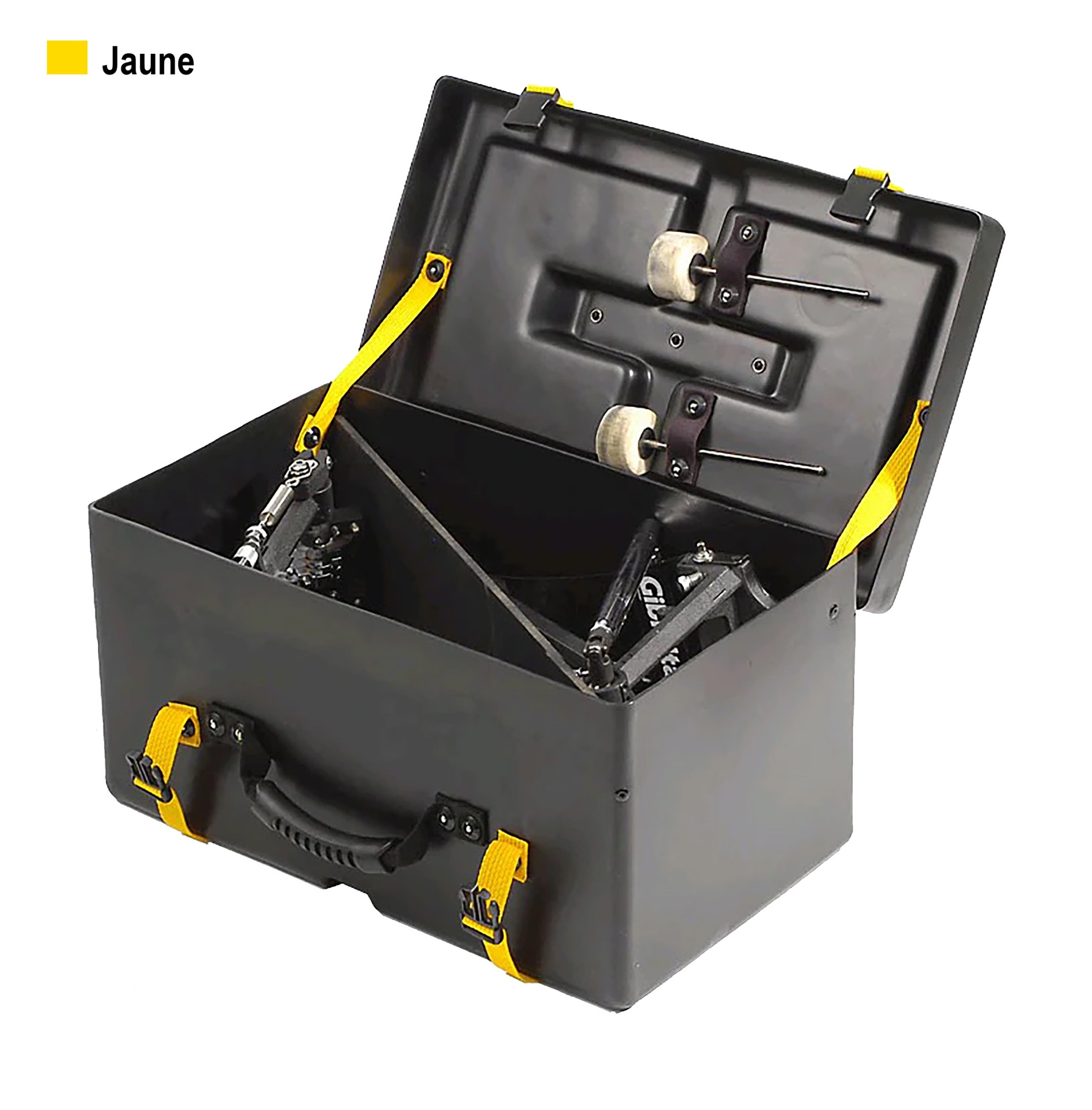 ETUI HARDCASE PEDALE GC DOUBLE JAUNE
