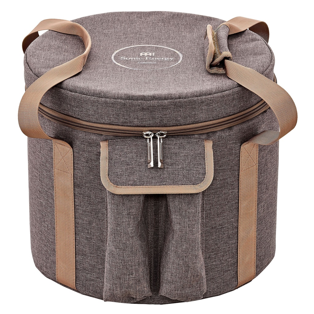 HOUSSE SINGING BOWL SONIC ENERGY 10"BRUN