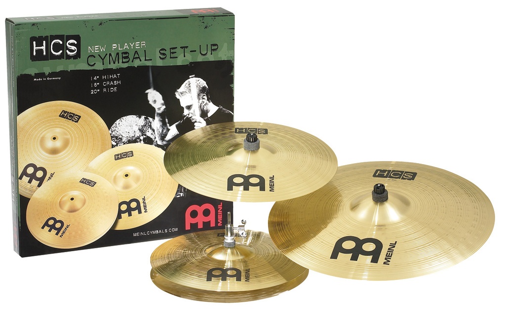 JEU MEINL HCS 3 CYMBALES 14/16/20""