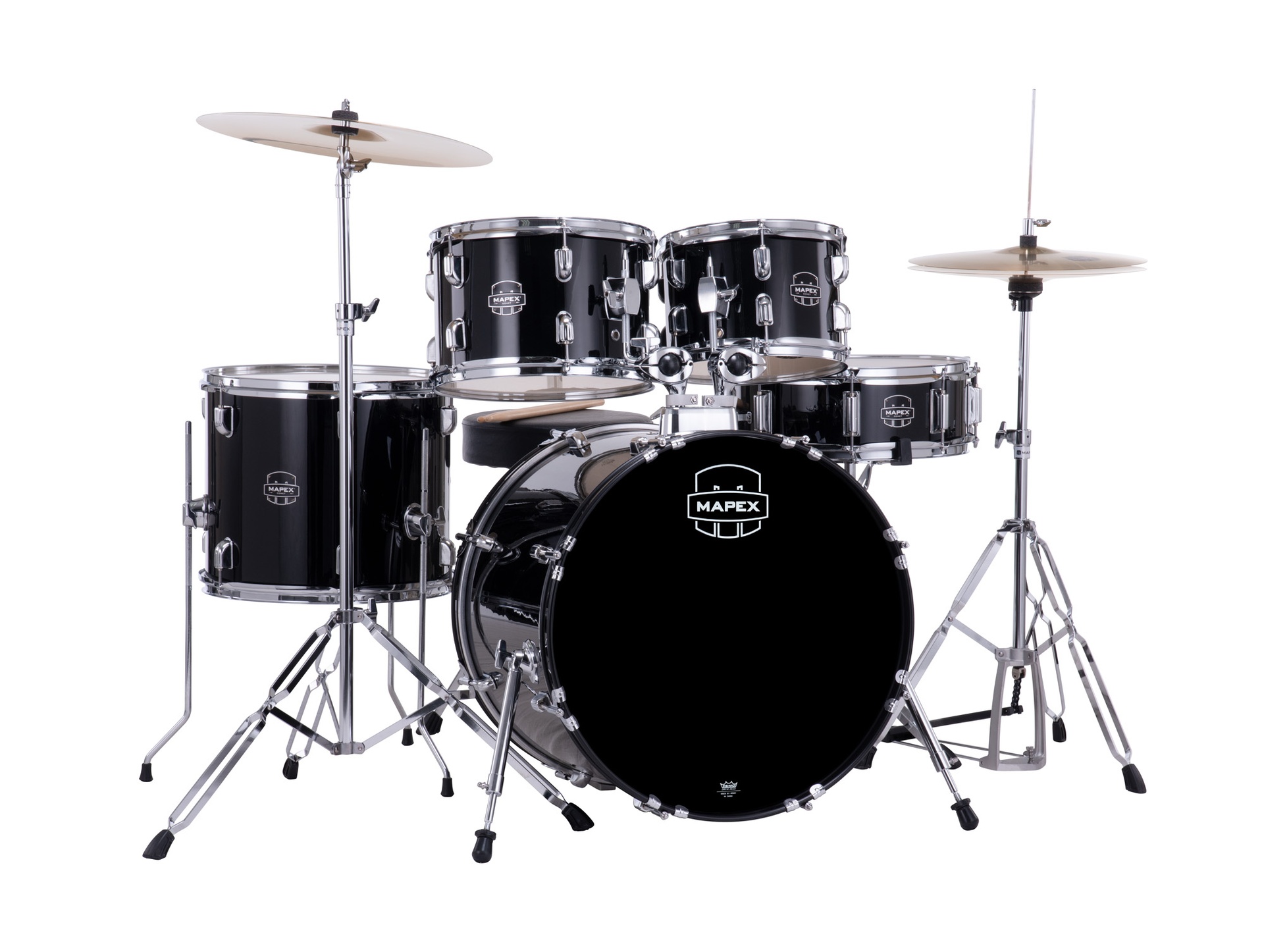 Batterie complète MAPEX Comet + 2 Cymbales FUSION - GC20