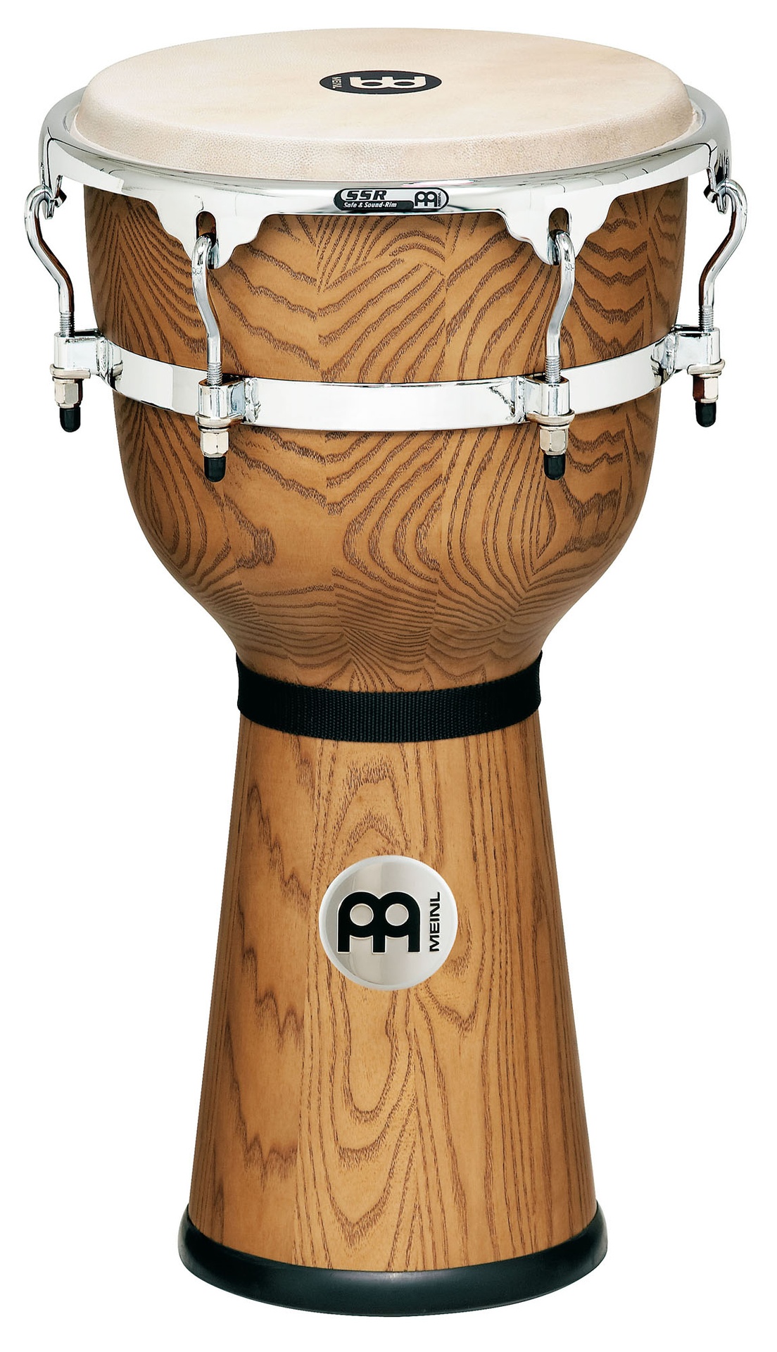 MEINL DJEMBE BOIS 12" FRENE ZEBRE