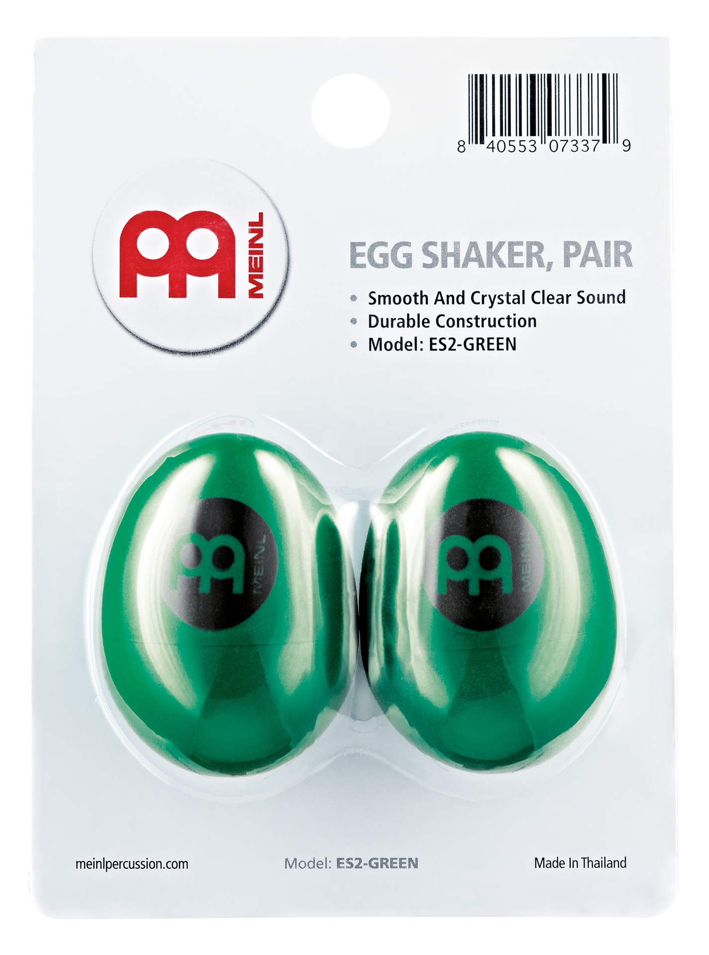 OEUF SHAKER MEINL PLASTIQUE VERT