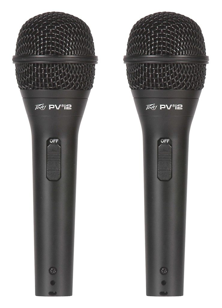 PACK 2 MICROS DYNAMIQUES PEAVEY PVI 2