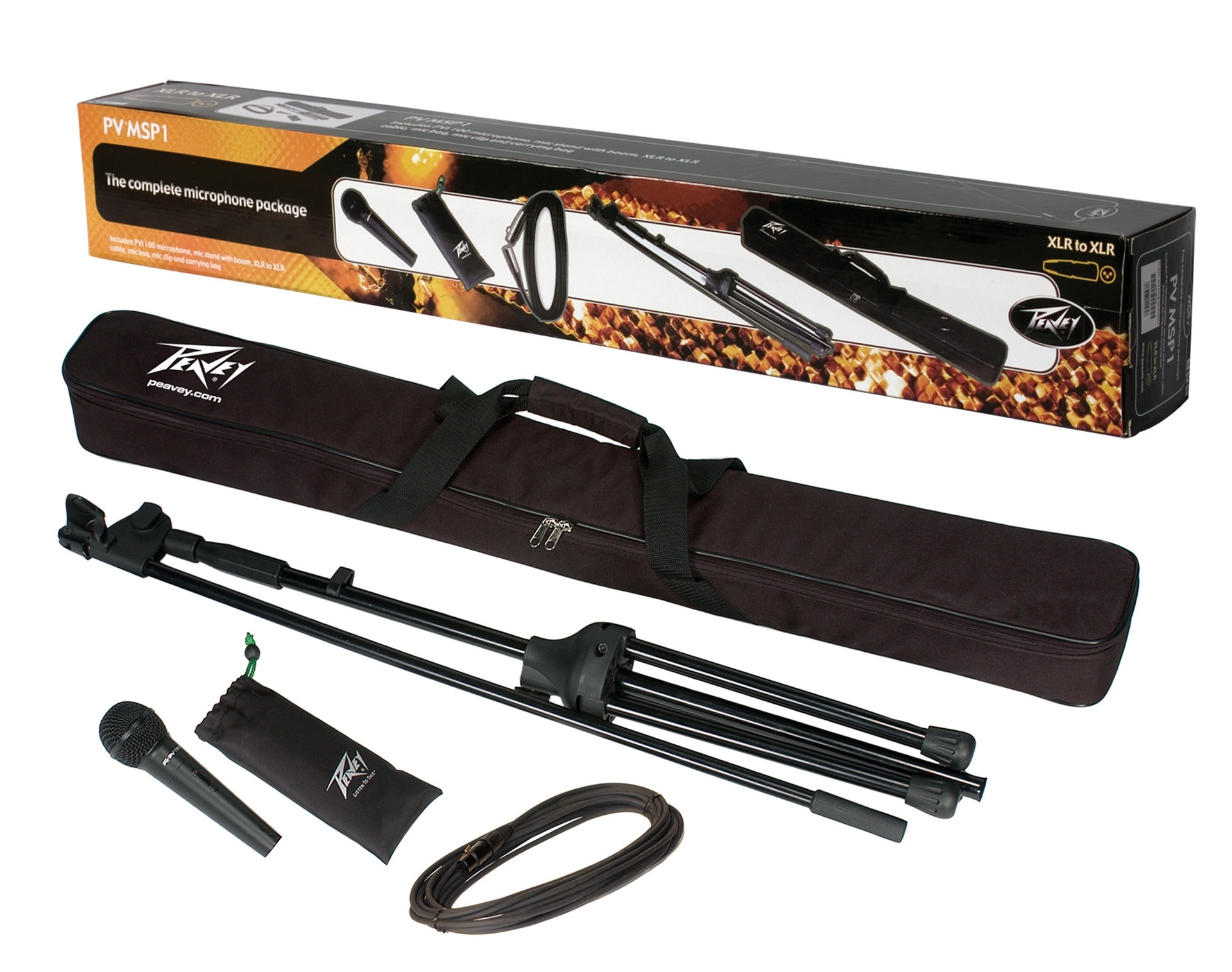 PACK MICRO PEAVEY PVI 100+TREPIED+XLR 6M