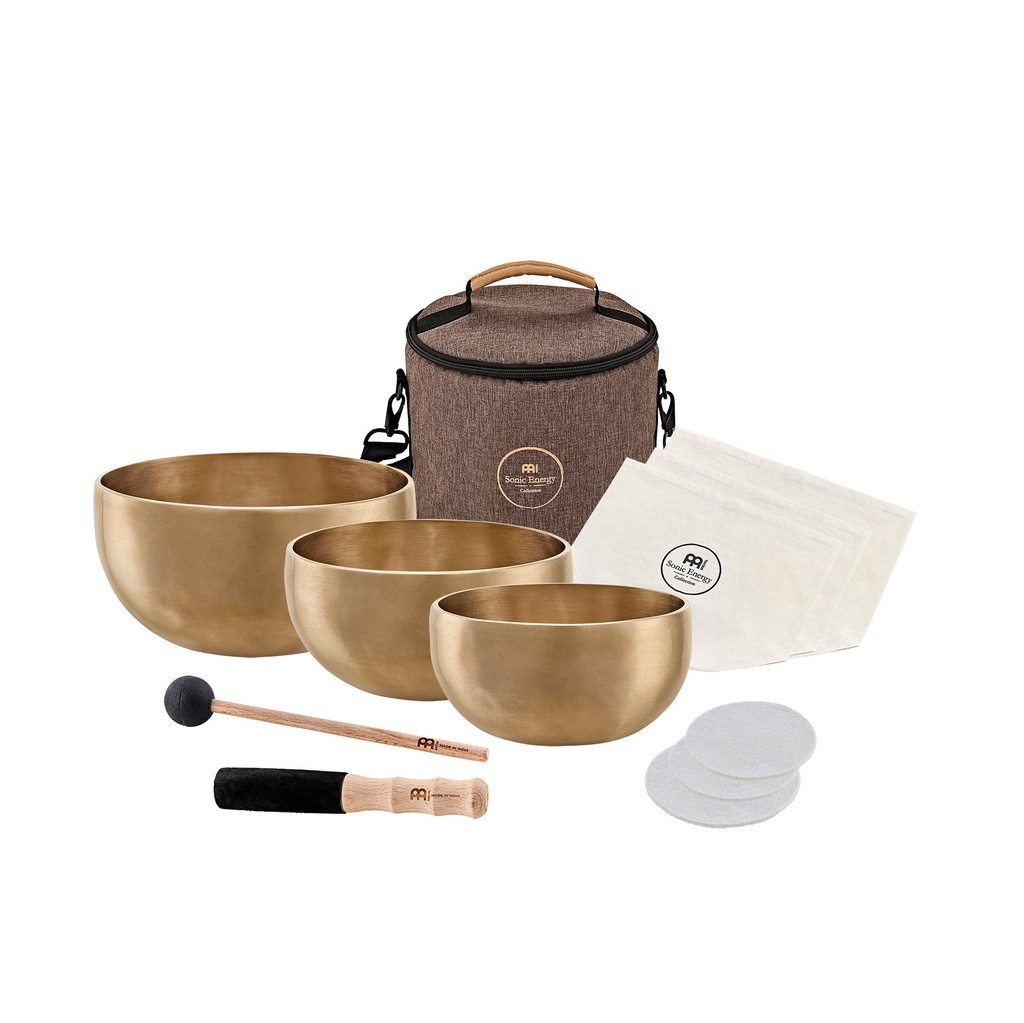 SET 3 SINGING BOWL SONIC ENERGY YOGA