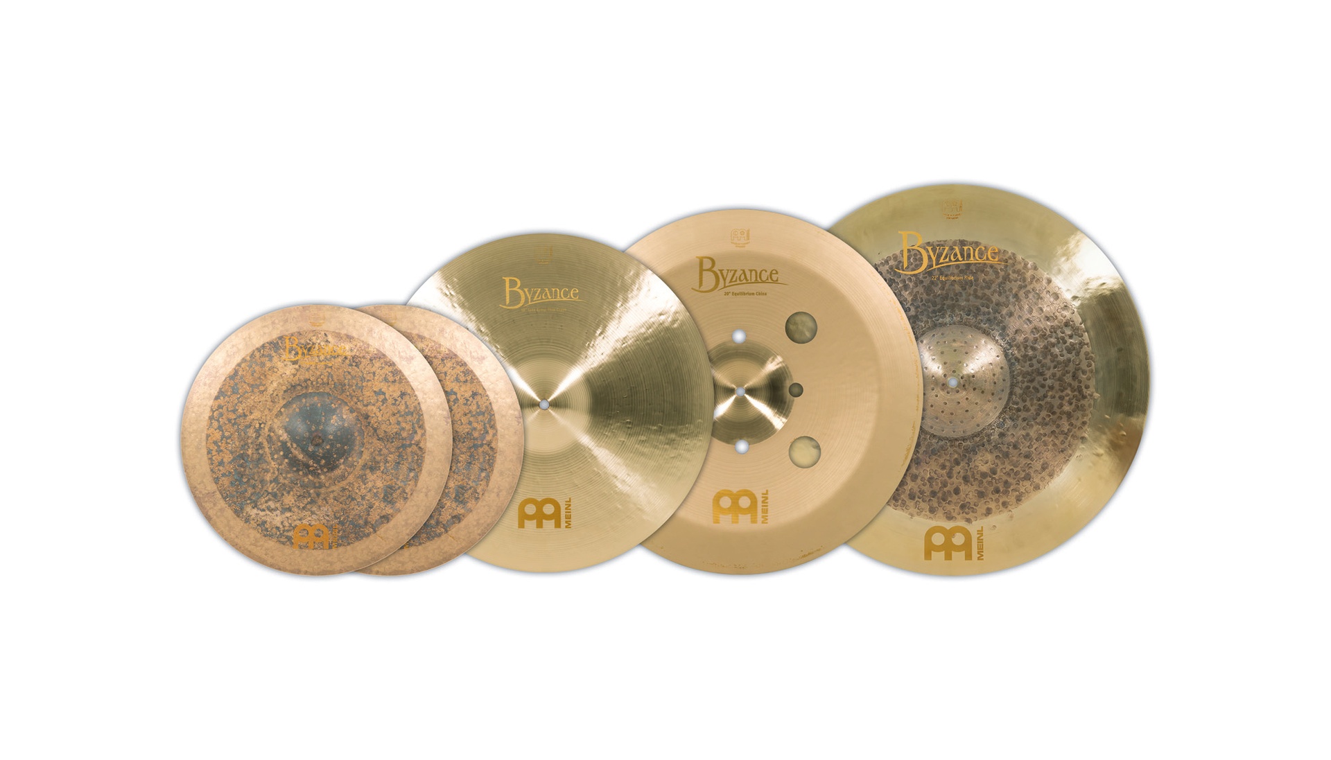 SET CYMBALES MEINL BYZANCE MATT GARSTKA