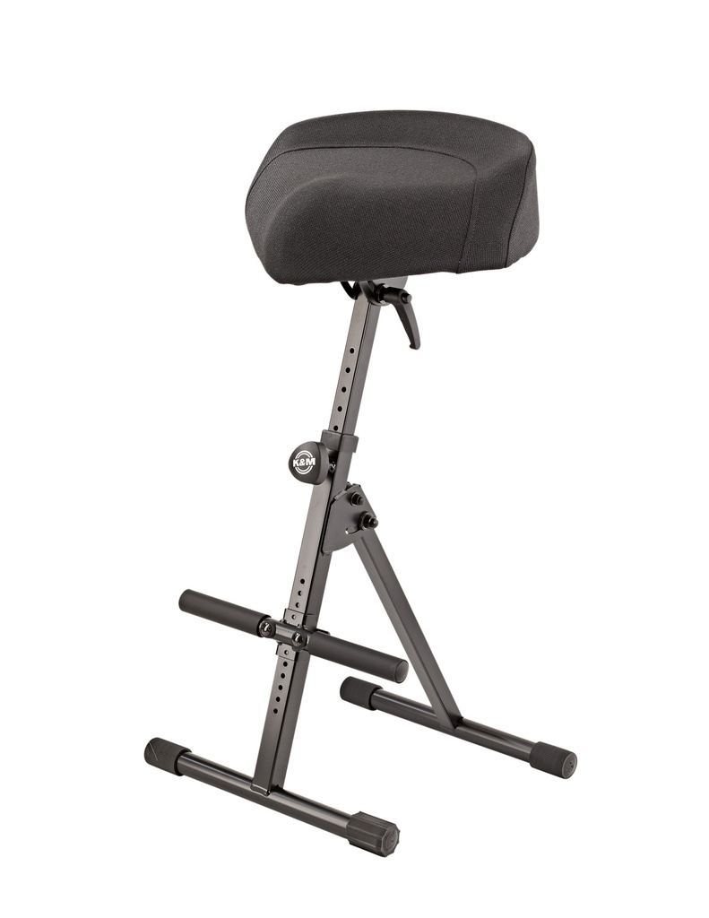 SIEGE KM NOIR ASSISE TISSU