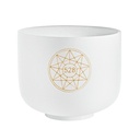 SINGING BOWL SONIC CRISTAL 8",  528 HZ