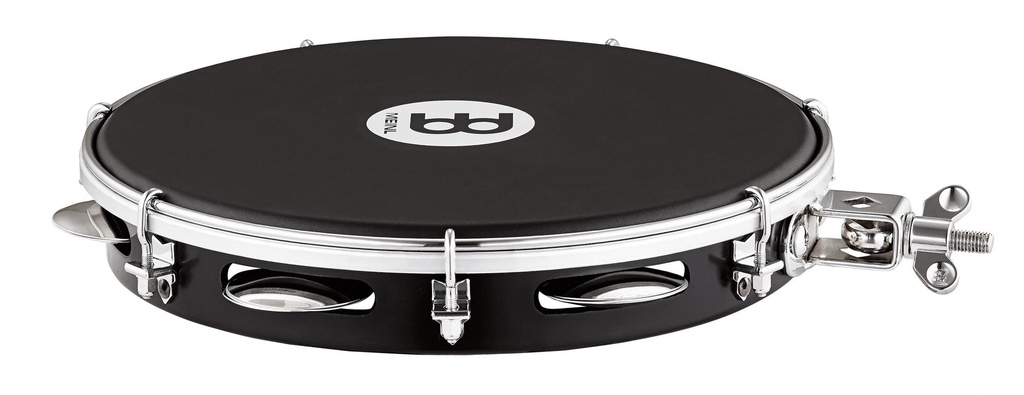 TAMBOURIN MEINL 10" ABS NOIR PEAU NAPA
