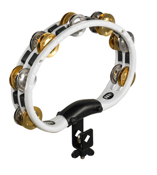 TAMBOURIN MEINL ABS DEMI-LUNE BLANC