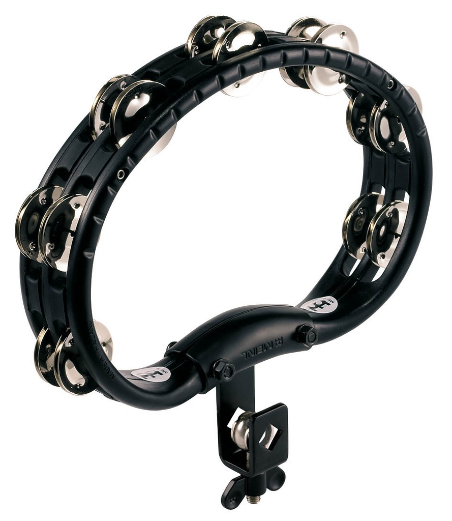 TAMBOURIN MEINL ABS DEMI-LUNE NOIR