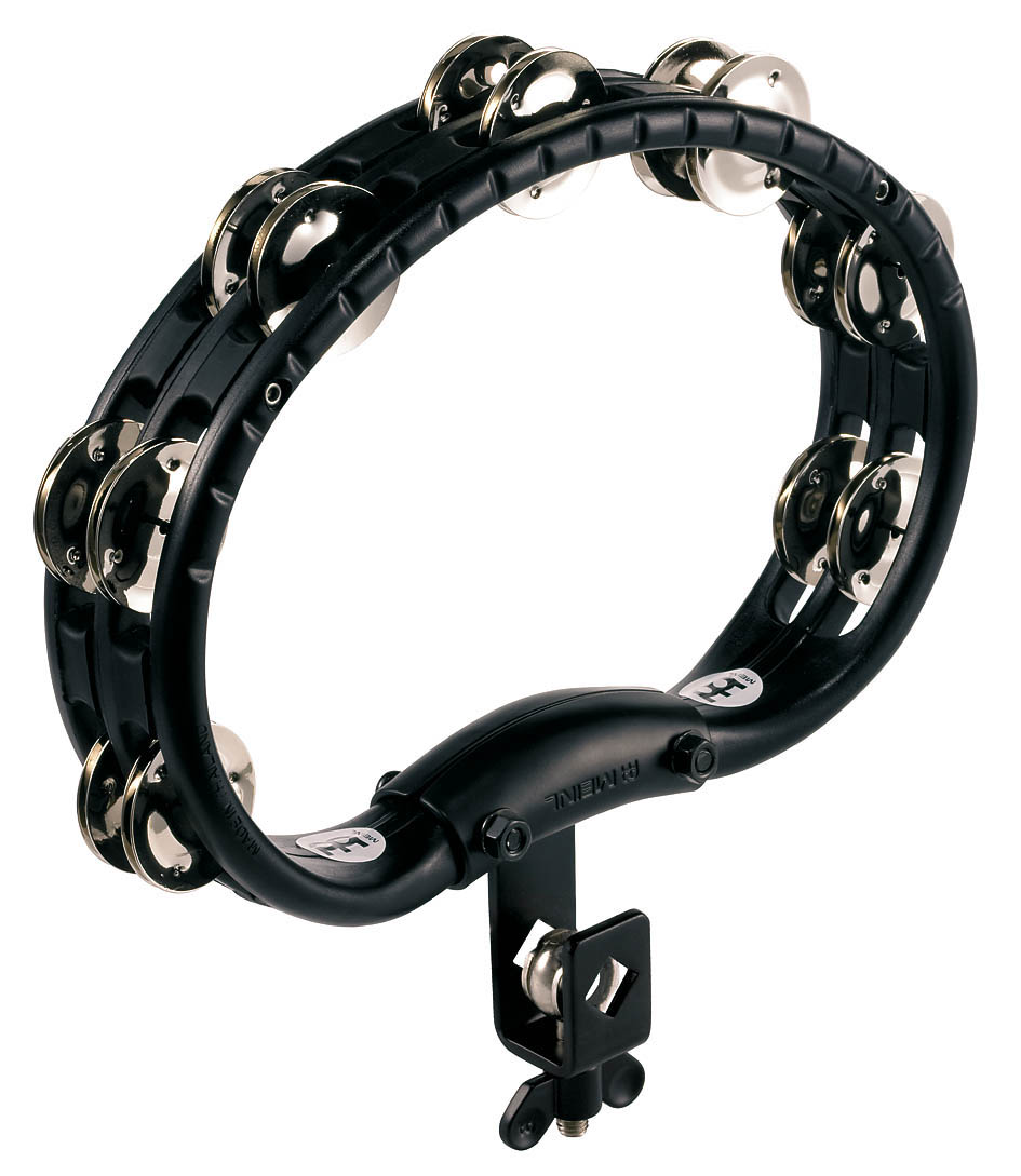 TAMBOURIN MEINL ABS DEMI-LUNE NOIR