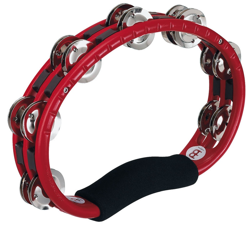 TAMBOURIN MEINL ABS DEMI-LUNE ROUGE