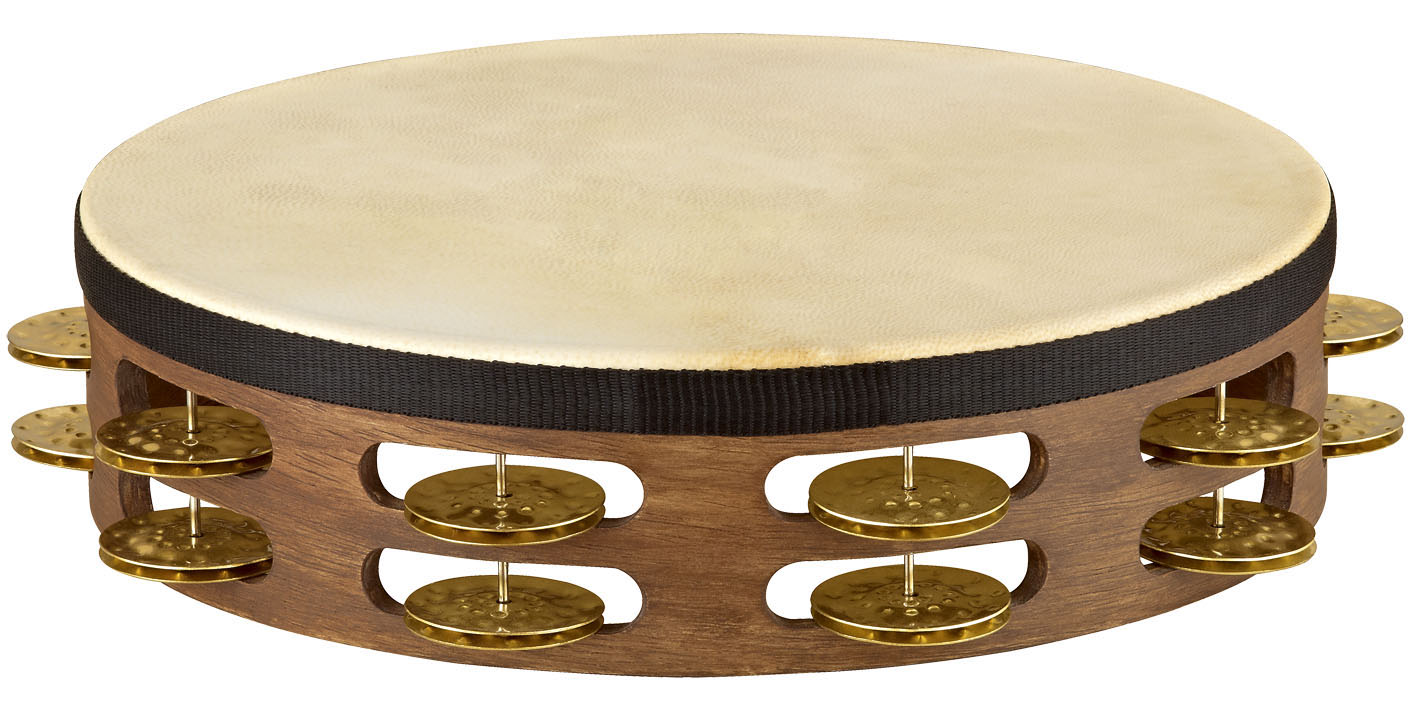 TAMBOURIN MEINL BOIS AVEC PEAU VINTAGE