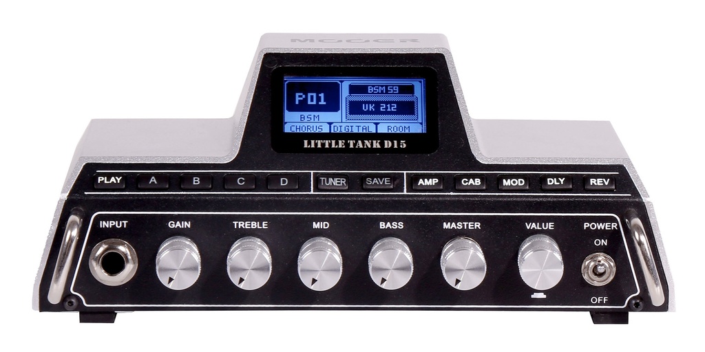 TETE D'AMPLI MOOER LITTLE TANK D15 15W