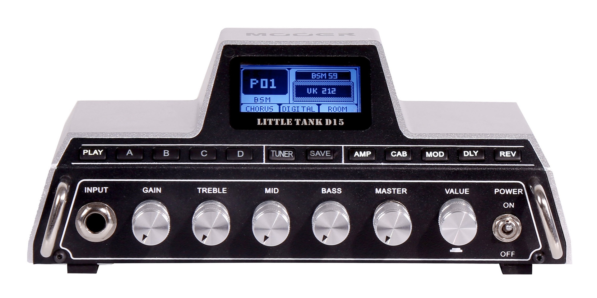 TETE D'AMPLI MOOER LITTLE TANK D15 15W