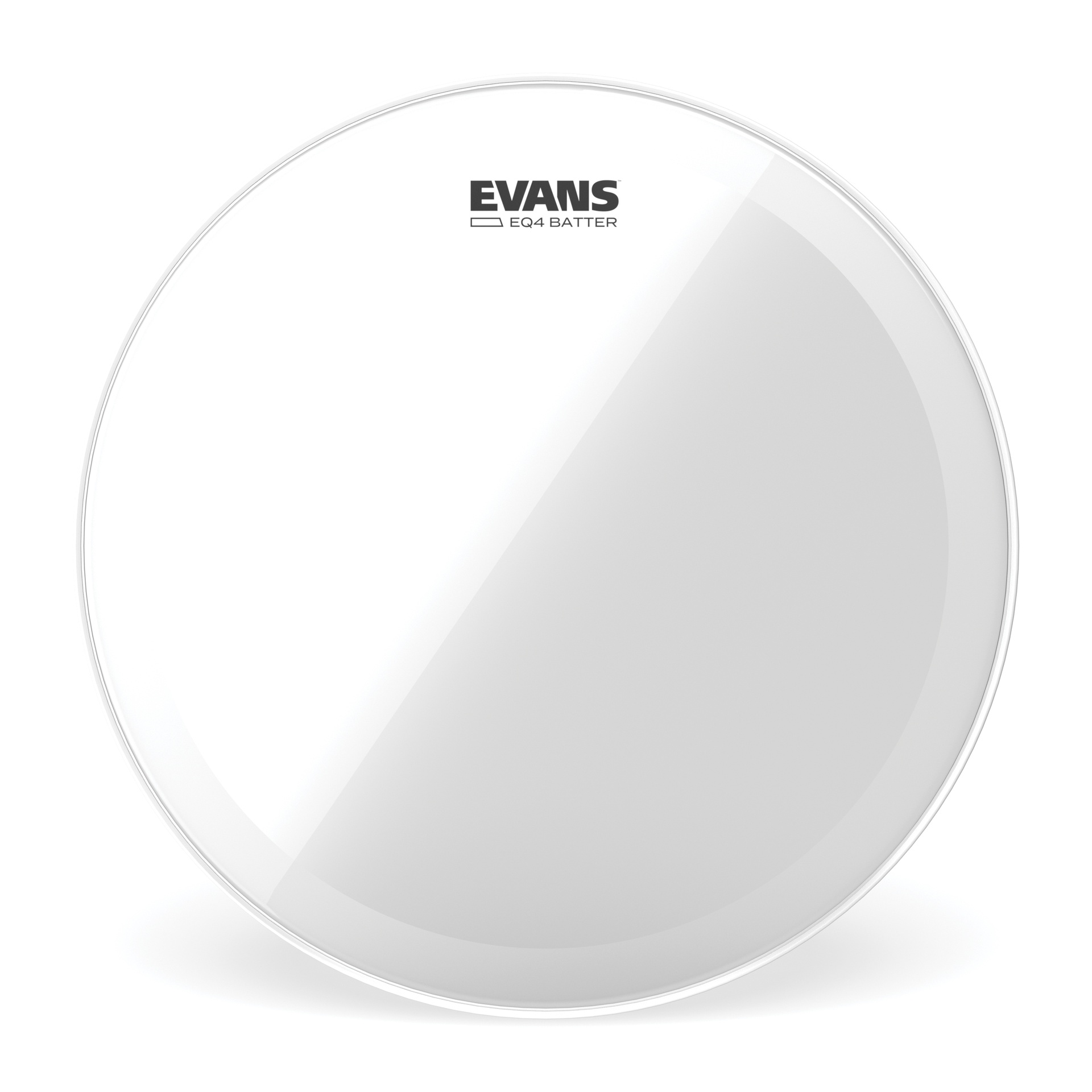 EVANS EQ4 Clear Tom Hoop Drum Head, 16 "