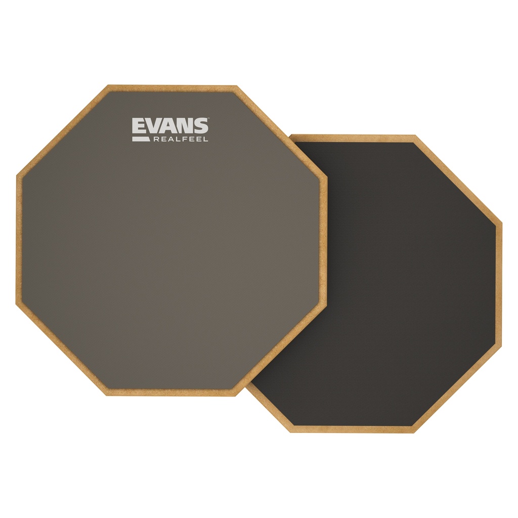 RealFeel™ by EVANS 2-Sided Drum Practice Pad, 6"