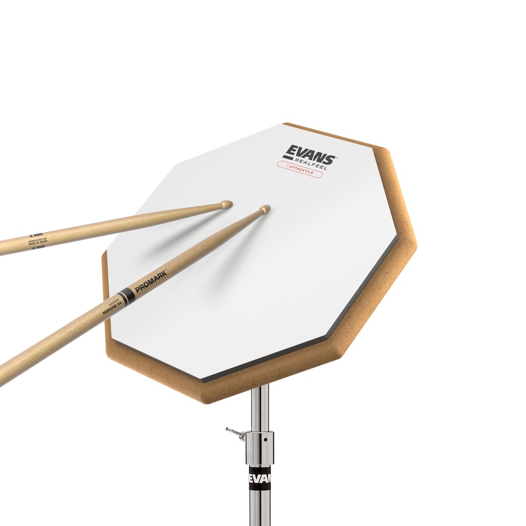 RealFeel by EVANS Attacktile Mountable Drum Pad Scholastic Pack, 10 "