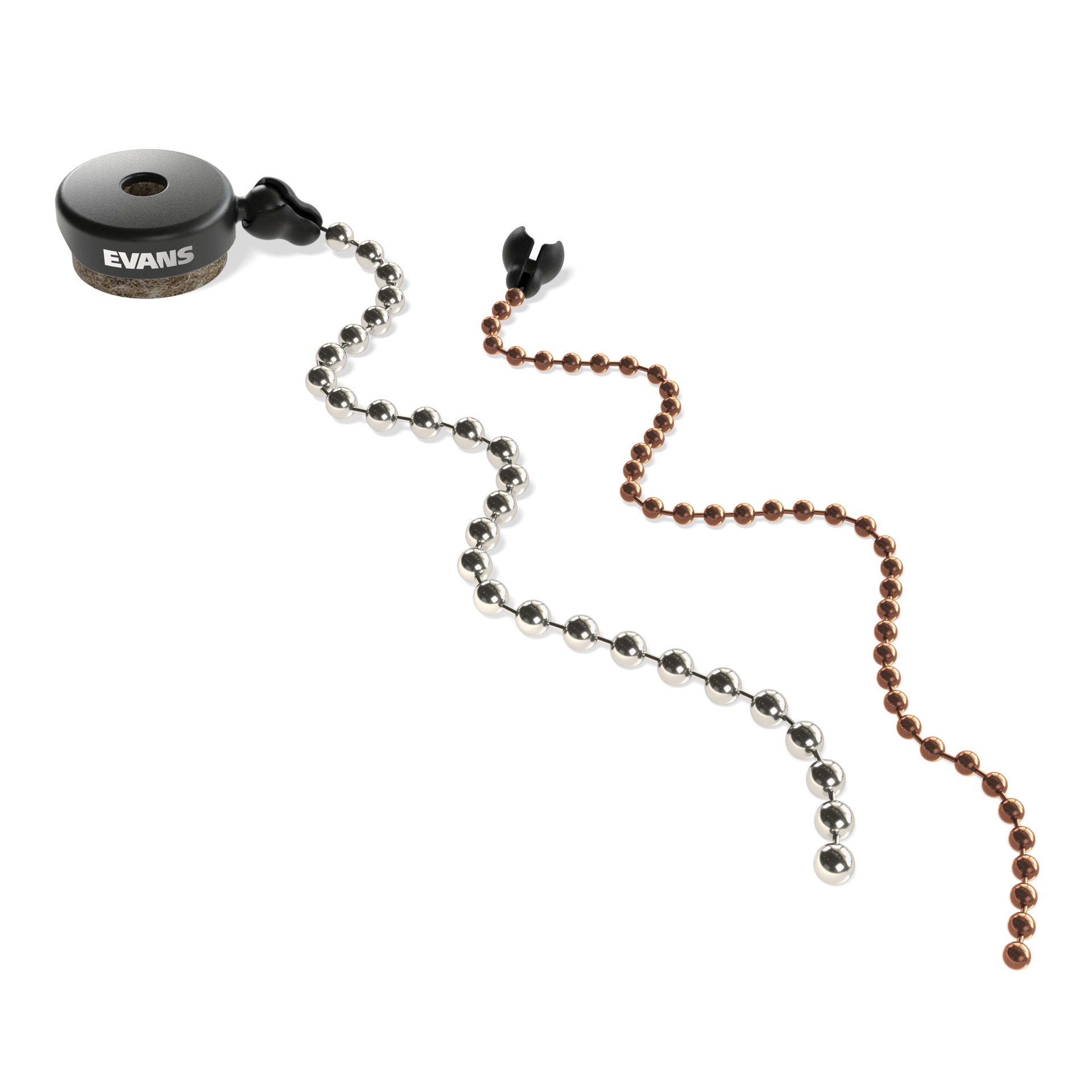 EVANS Accessories Cymbal Sizzler Two Chain pack