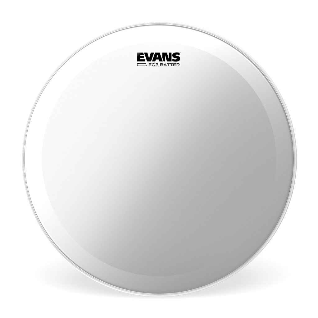 EVANS EQ3 Clear Bass Drum Head, 24 "
