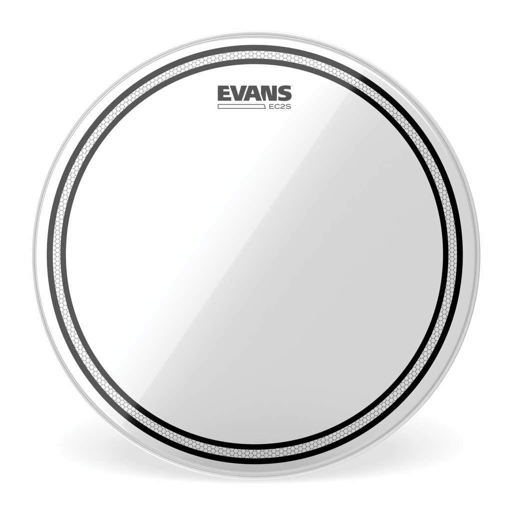 EVANS EC2 Clear Drum Head, 12 "