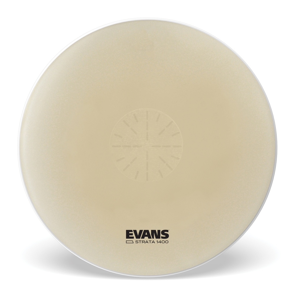 EVANS Strata 1400  Power Center Reverse Dot Concert Bass Drum Head, 36 "