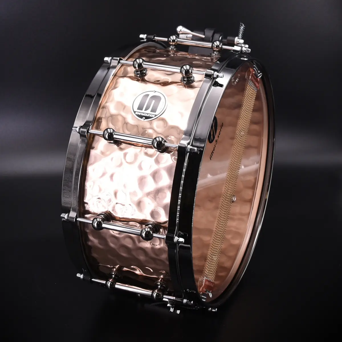 Caisse claire Bronze SMC "Sound Mastery Concert" Black/Bronze - 14"x 6.5"