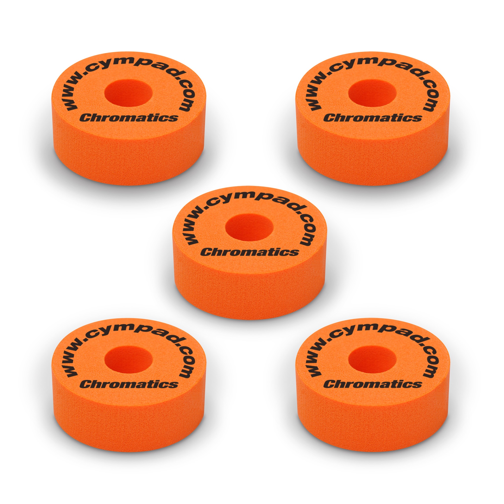 SET 5 PADS CYMPAD CHROMATICS ORANGE