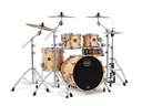Batterie MAPEX Saturn 4 futs natural maple burl Fusion - GC20