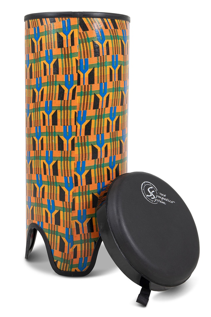 Tubadora Freestyle II 10" x 24" Kente Cloth