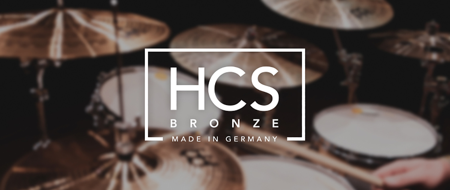 JEU MEINL HCS BRONZE 2 CYMBALES 14/18""