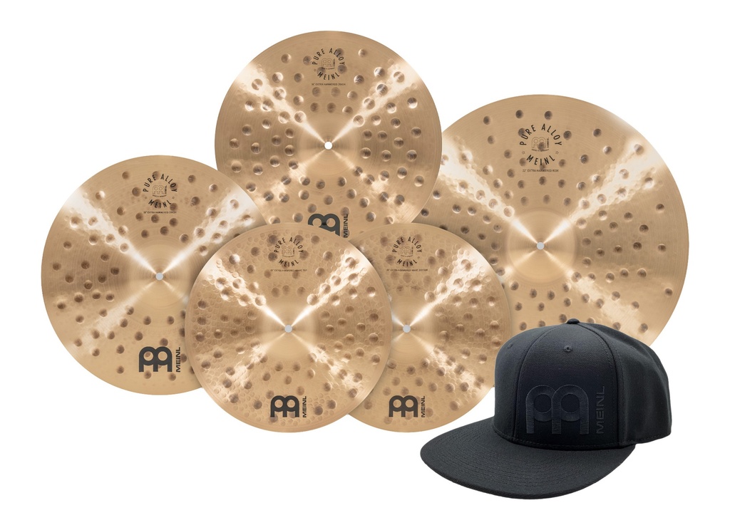 PACK MEINL PURE ALLOY EXTRA HAMMERED