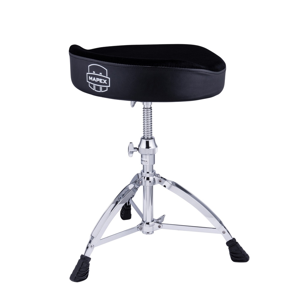 SIEGE BATTEUR MAPEX MOTO A VIS VELOURS