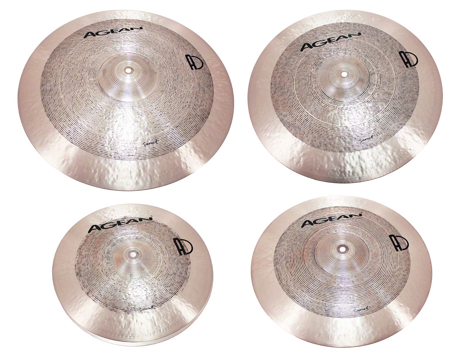 Set 4 Cymbales Samet 14-16-18-20 - Bronze B20