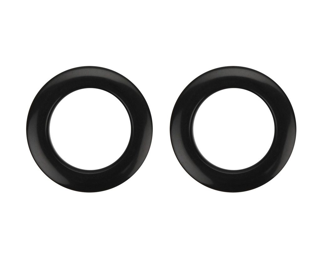 HBL2 - Anneaux De Renfort 2" Noir (X2)