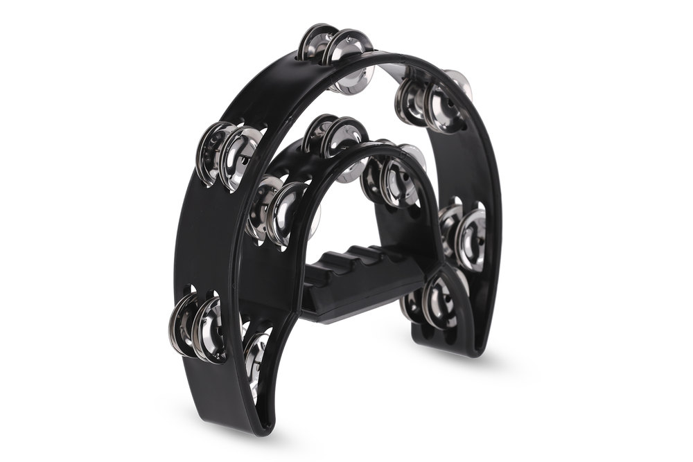 Tambourin Demi lune, 20 paires de cymbalettes