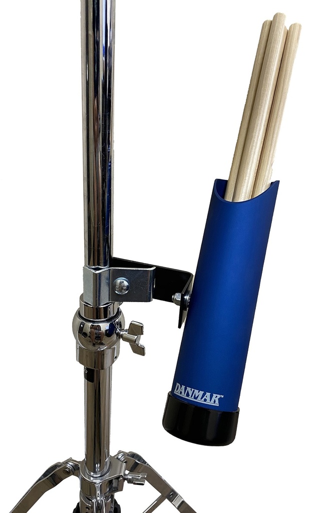 1027BLUA - Support Baguettes Sac avec Clamp sur Pied Cymbale